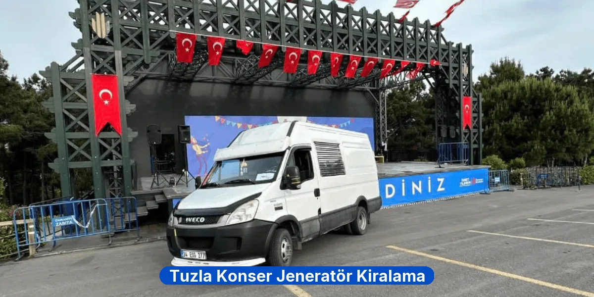 Tuzla Konser Jeneratör Kiralama
